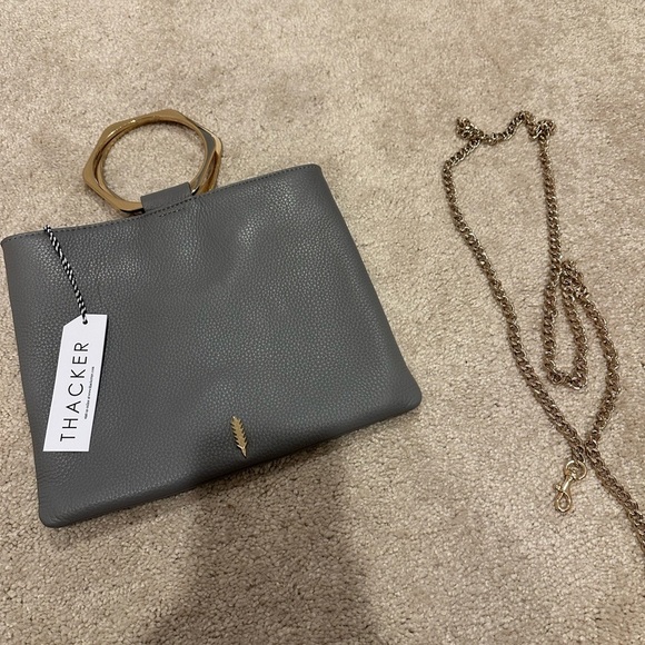 THACKER Le Pouch Hexa-Asphalt bag NWT - Picture 2 of 4